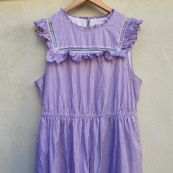 J Crew Tiered Ruffle Dress - Picture 4 of 6